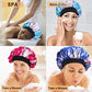 2 pcs/set Schlafmütze für Eltern und Kinder Afrikanischer Druck, Turban Haarabdeckung