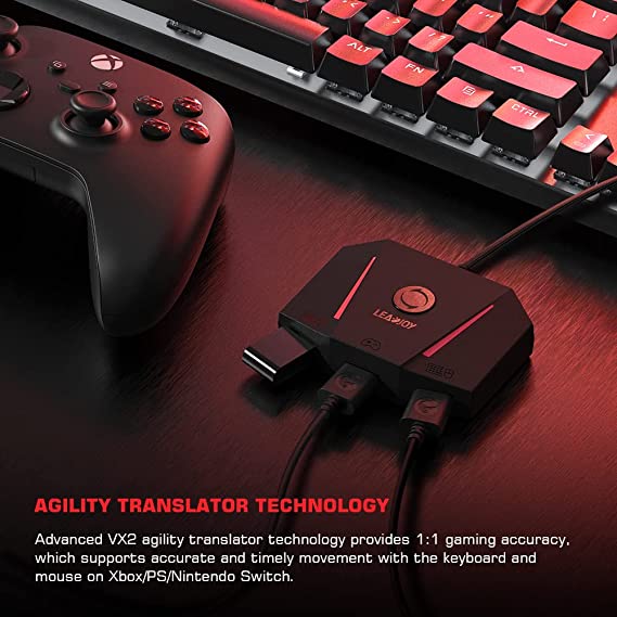GameSir VX2 AimBox Tastatur Maus Gamepad Adapter Konverter für Xbox Serie X / S, Xbox One, PlayStation 4, PS4, Nintendo Switch, PS5