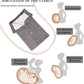 Herbst und Winter Babyschlafsack, Outdoor Button Baby Strickschlafsack