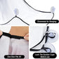 Bartschneideschürze, Transparenter Styling Schürze, Rasierschürze