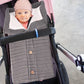 Herbst und Winter Babyschlafsack, Outdoor Button Baby Strickschlafsack