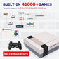 Tragbare HD-TV-Videospielkonsole Super Console X Cube mit über 90000 Spielen TV-Spielekonsole mit zwei Controllern für PS1/PSP/N64/DC