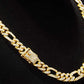 18 Karat Echt Vergoldette Halskette/Platin überzogen, Weißgold Halsband Halskette Armband