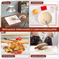 Antihaft-Silikon-Backmatte, Pizza-Teigmaschine, Kneten, Ausrollen, Teigunterlage, Backformen, Kneten