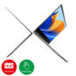 UPERFECT X True Portable Monitor mit Tastatur Akku 13.3 TouchScreen Mobile External Screen Laptop LCD Display Wiederaufladbar