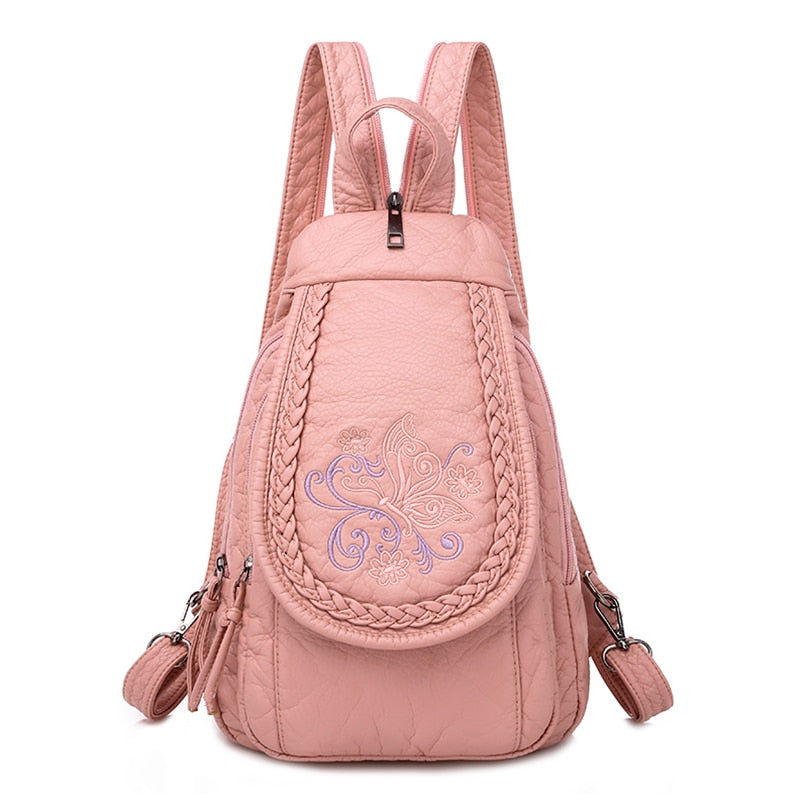 Hochwertiger Rücksack für Frauen, 2023 New White Freizeit-Tasche für Mädchen im Teenageralter