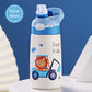 400ML Kinder Thermoskanne Wasserflasche Kinder Thermosbecher Baby Entenschnabel Strohhalm 316 Edelstahl Vakuumflaschen Tumbler Thermobecher