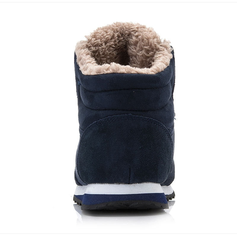 Damen Stiefel Plus Größe 35-47, Paar warme Winter Turnschuhe