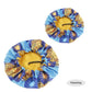 2 pcs/set Schlafmütze für Eltern und Kinder Afrikanischer Druck, Turban Haarabdeckung