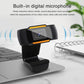 Webcam 1080P Full HD USB Web Kamera mit Mikrofon USB Plug and Play Video, Call Web Cam für PC Computer Desktop Gamer Webcast
