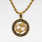 12 Sternzeichen Horoskop Anhänger Halsketten für Herren & Damen Gold Widder Leo 12 Konstellationen, Halskette Schmuck