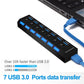 USB HUB 3.0 2.0 Multi 4 7 USB Port Splitter mit Netzteil für PC Computer Notebook Laptops Zubehör Mehrere USB Hab