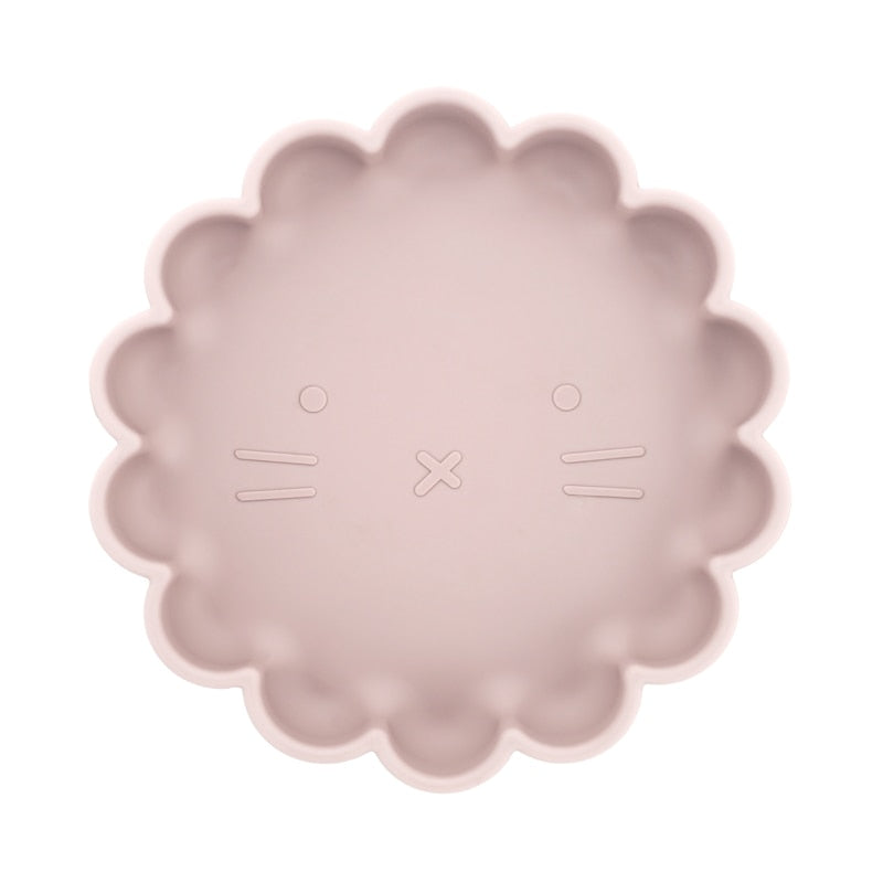 New Born Baby Products Erstaunliche Lern-Blumenform, sicherer, essbarer Silikon-Abdeckung für Obstschalen