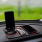 4-in-1-Auto-Anti-Rutsch-Matte, Silikon-Armaturenbrett, klebrige Telefonhalter, Anti-Rutsch Telefon Pad