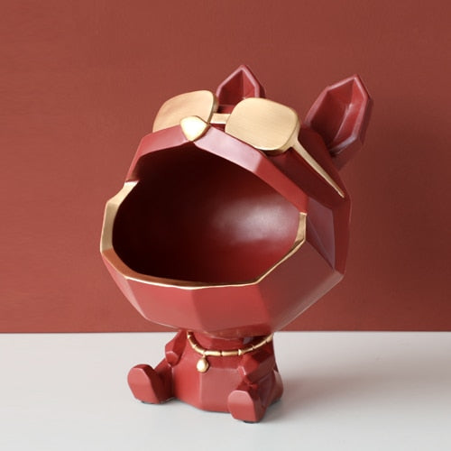 Coole Hundefigur Großmaul, Hund Aufbewahrungsbox Heimdekoration