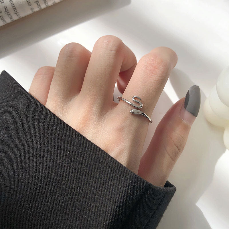 Anhänger Necklace Schlangenhalskette, Minimalistischen Stil Legierung