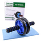 Bauchrad Ab Roller Set, Widerstandsbänder Push-Up-Ständer, Heimübung, Bodybuilding Muskeltraining