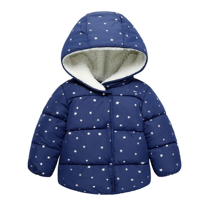 Mädchen Winterjacke 2023 mit Kapuze