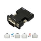 HDMI-kompatible Buchse zu VGA-Stecker Konverter 3.5mm Audio Kabel Adapter 1080P FHD Video Ausgang für PC Laptop TV Monitor Projektor