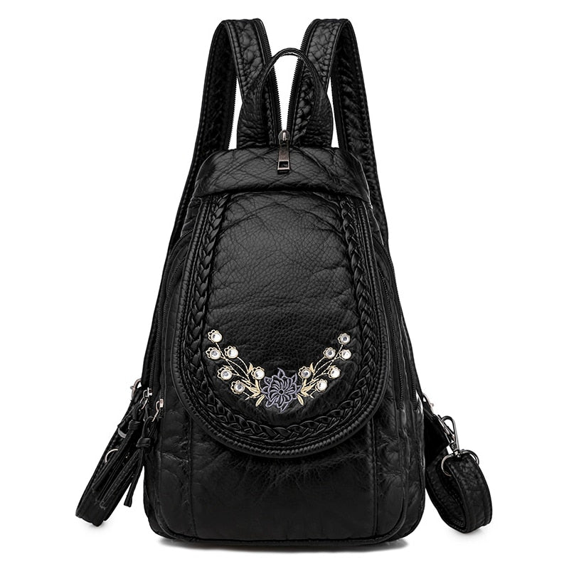 Hochwertiger Rücksack für Frauen, 2023 New White Freizeit-Tasche für Mädchen im Teenageralter