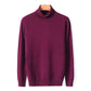 Herbst-Winter-Männer Warmer Rollkragenpullover, hochwertige Mode, lässig, bequem, dicker Pullover, männliche Marke