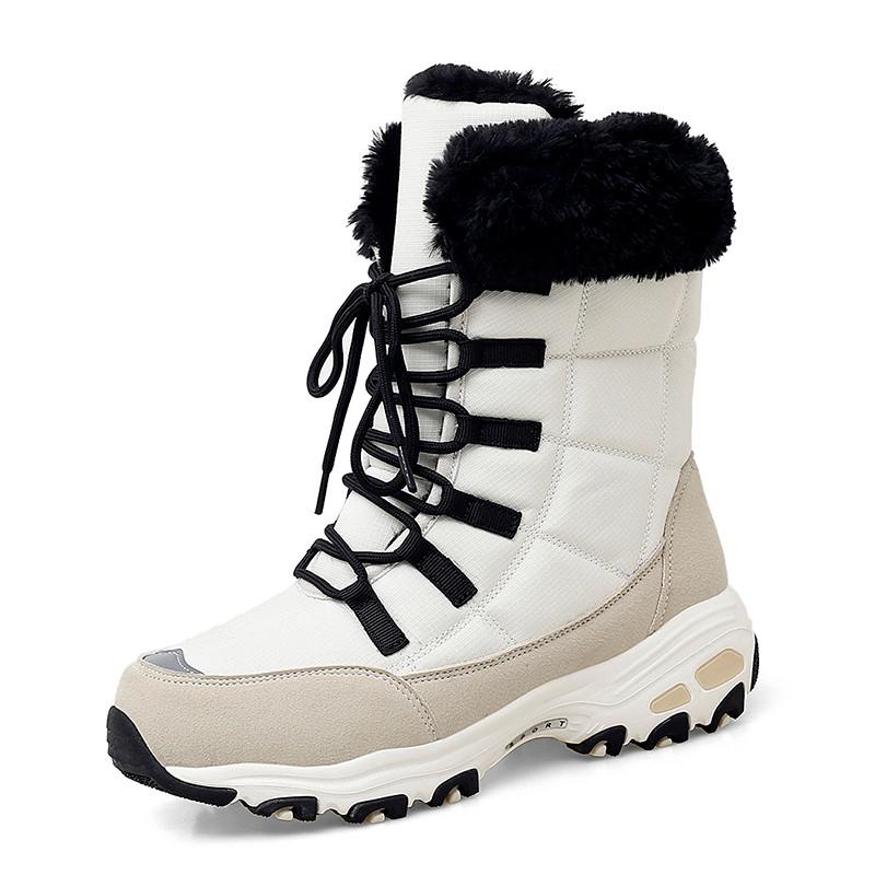 Marke Winter Frauen Schneestiefel Hohe Qualität und Wasserdicht