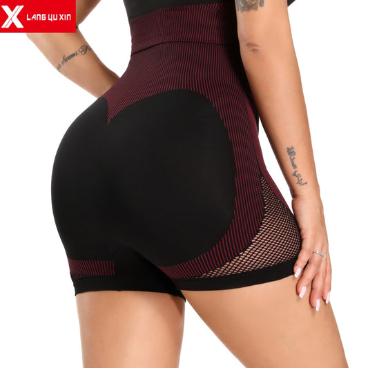 Workout-Shorts für Frauen mit Taschen, Biker-Shorts für Frauen Yoga-Shorts mit hoher Taille