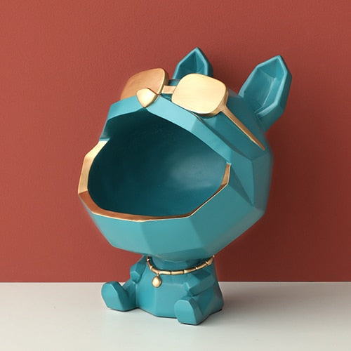 Coole Hundefigur Großmaul, Hund Aufbewahrungsbox Heimdekoration