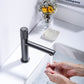 Badezimmer-Mischbatterie, Waschbecken-Hahn, heiß und kalt, Massivmessing-Waschtischarmatur, Rotguss