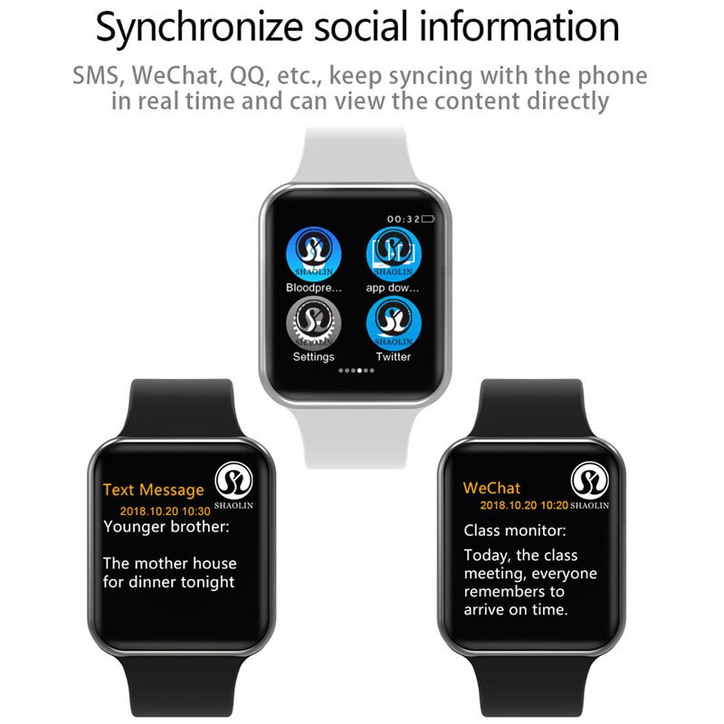 Eine Smartwatch Series 4 Bluetooth Smart Watch Men mit Telefonanruf-Fernkamera für IOS Apple iPhone Android Samsung HUAWEI
