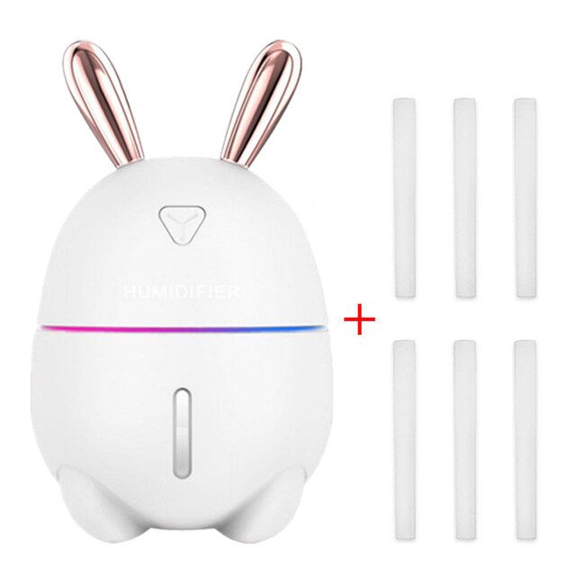300 ML Mini Luftbefeuchter, Nettes Kaninchen USB Aroma, ätherisches Öl