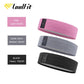 3 STÜCKE CoolFit Hüftband Yoga Widerstandsbänder, Fitnessbänder Set mit Anti Rutsch Rollen