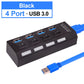 USB HUB 3.0 2.0 Multi 4 7 USB Port Splitter mit Netzteil für PC Computer Notebook Laptops Zubehör Mehrere USB Hab