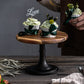 Ständer Holz- und Tortenplatte, Tablett Dekoration für Hochzeit und besondere Anlässe
