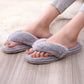 Herbst Winter Frauen Hausschuhe Indoor Boden Flip Flops Mode Pelzigen, warme Pantoffel, Weiche Baumwolle
