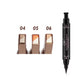Double Color Glitter Lidschatten Make-up