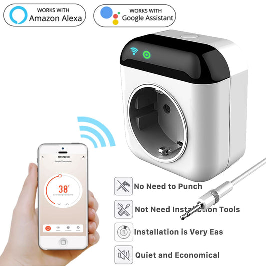 Nashone Wifi Thermostat 220V Tuya Smart Thermostat Temperatur Controller Boden Thermostat für Wasser/Gas Boiler Arbeit mit Alexa