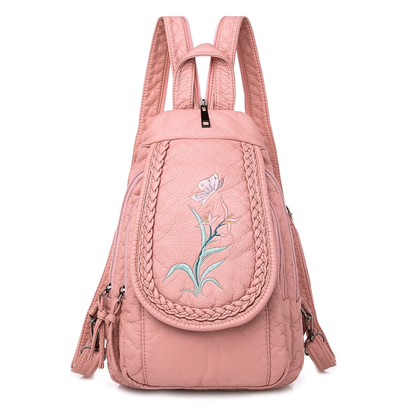 Hochwertiger Rücksack für Frauen, 2023 New White Freizeit-Tasche für Mädchen im Teenageralter