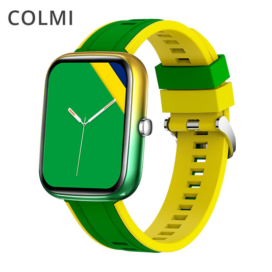 COLMI P8 BR 1,69 Zoll Smart Watch Männer Fitness Tracker IP67 Wasserdicht Bluetooth International Smartwatch für Android iOS Telefon