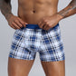 5pcs Boxershorts Herren, European Baumwolle Plus-Größe