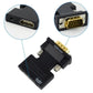 HDMI-kompatible Buchse zu VGA-Stecker Konverter 3.5mm Audio Kabel Adapter 1080P FHD Video Ausgang für PC Laptop TV Monitor Projektor