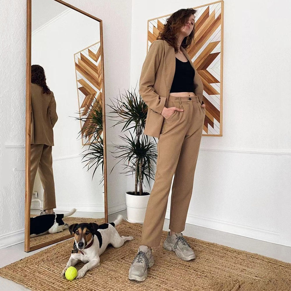 Damen Blazer und Schutzhose Sets zweiteilig
