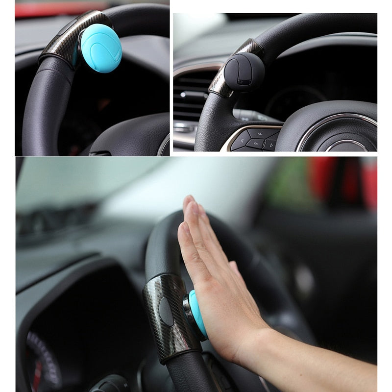 Universal Auto Lenkrad Booster 360° Drehknopf, Ball Booster Langlebige Griffsteuerung