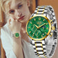 Neu LIGE Gold Damenuhr Business Quarzuhr Damen Top Marke Luxus Damen Armbanduhr Mädchen Uhr Relogio Feminin 2022+Box