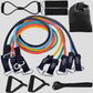 12PCS Widerstand Bands Set Bodybuilding für Home Gym Ausrüstung, Professionelle Home-Training, Fitness Elastische Gummibänder / Expander