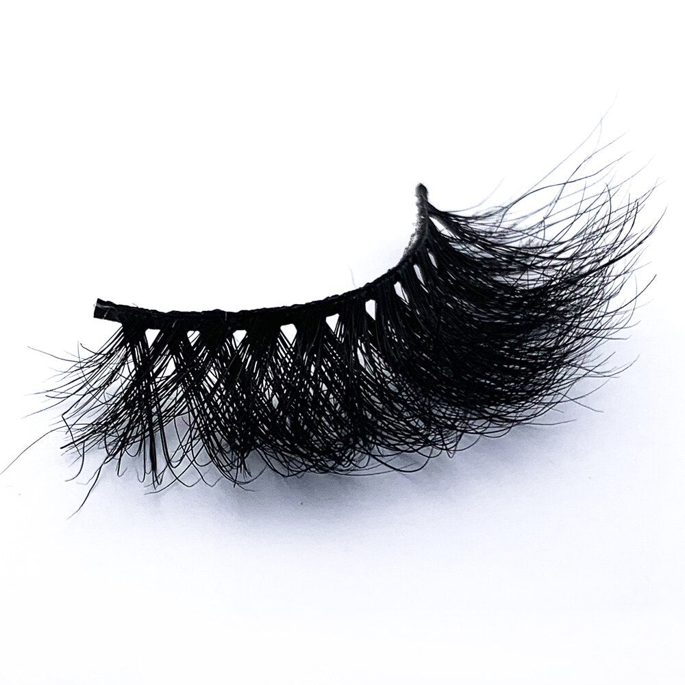 20 mm 3D echte Nerzwimpern, 6DC-Serie Wimpern, 18 mm bis 22 mm Länge