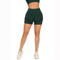 Workout-Shorts für Frauen mit Taschen, Biker-Shorts für Frauen Yoga-Shorts mit hoher Taille