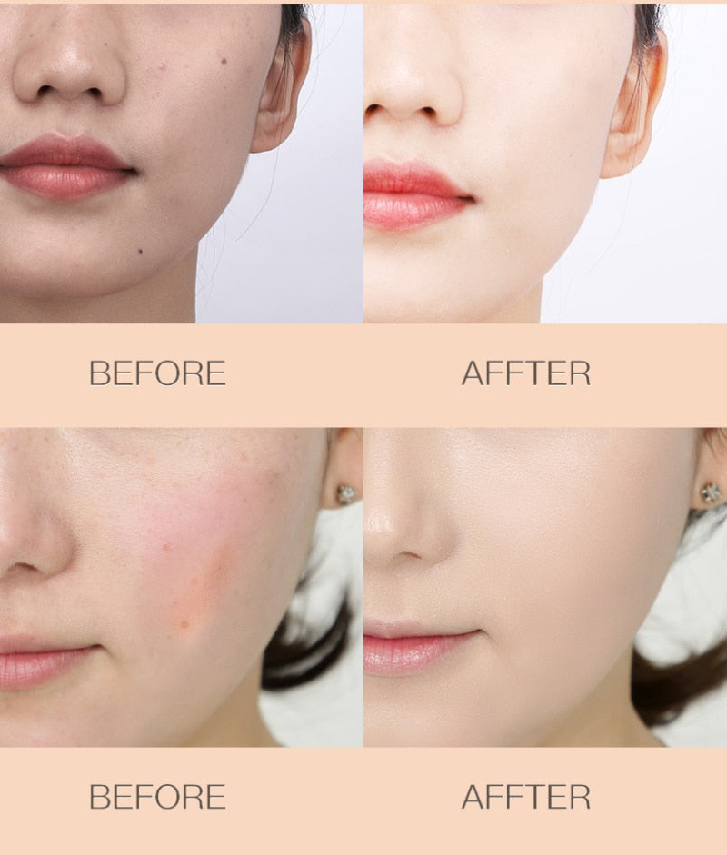 BB Air Cushion Foundation Pilzkopf CC Cream Concealer, Grundton zum Gesicht aufhellen