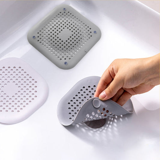 Haarfilter Waschbecken Antiblockiersieb, auch für Badewanne, Dusche...