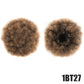 Synthetische Puff Afro Lockig Chignon Perücke Pferdeschwanz Kordel Kurz Afro